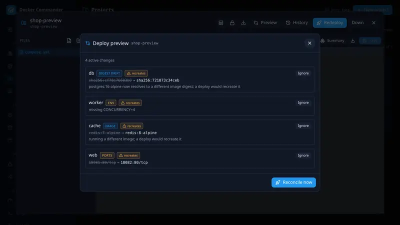 Deploy preview