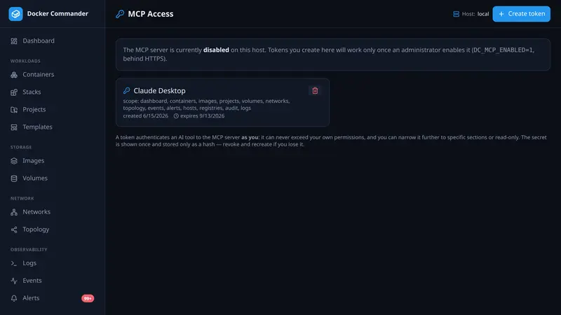 MCP access