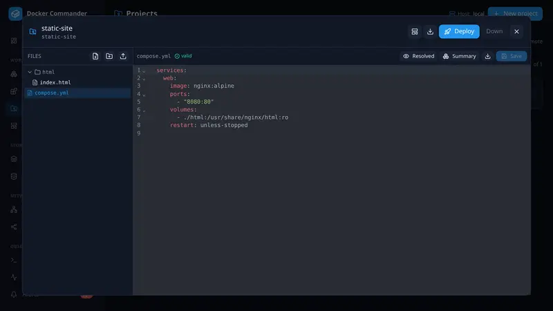 Compose editor
