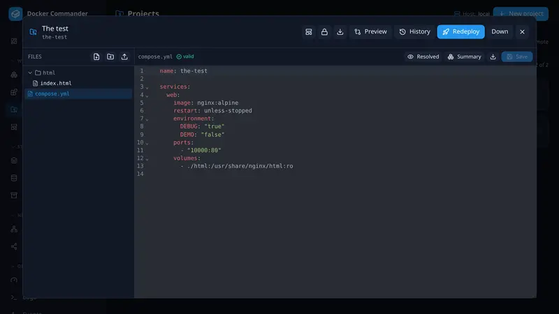 Compose editor