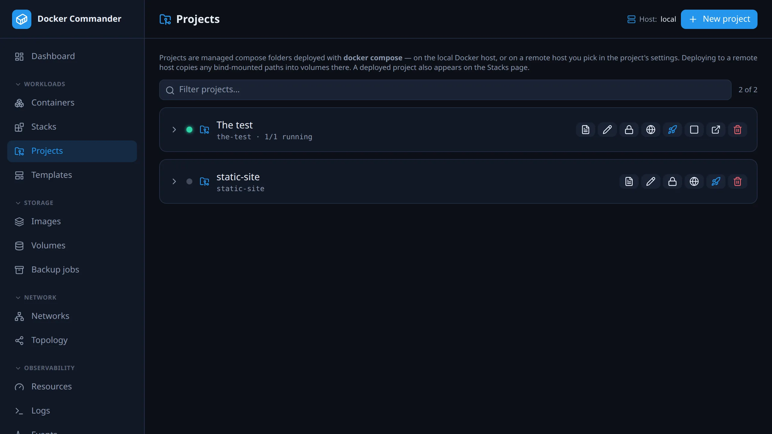 Projects