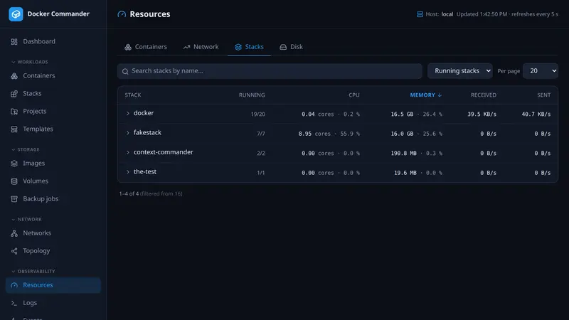 Resources — stacks